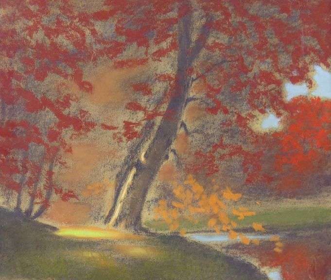 PAIR HALFRED TYGESEN PASTELS