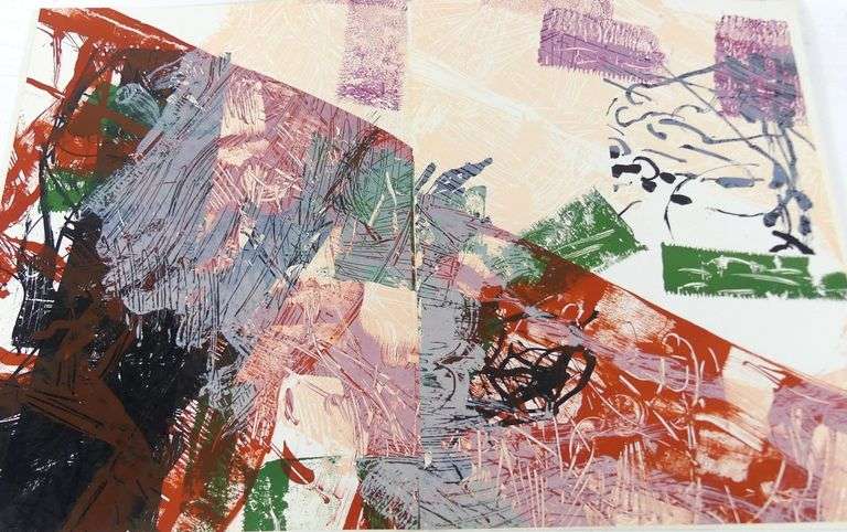 JEAN PAUL RIOPELLE MAGAZINE WITH LITHOGRAPHS