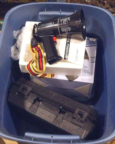 GLOBE, MEGAPHONE, CUTLERY AND DOG TRAINER