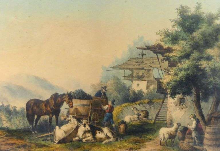 PAIR ANTIQUE ENGRAVINGS