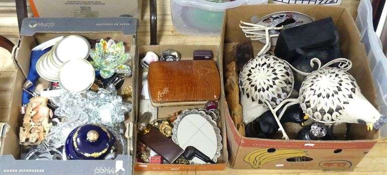 THREE BOXES OF A BIT OF EVERYTHING