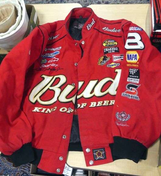 THREE NASCAR MODELS AND JACKET