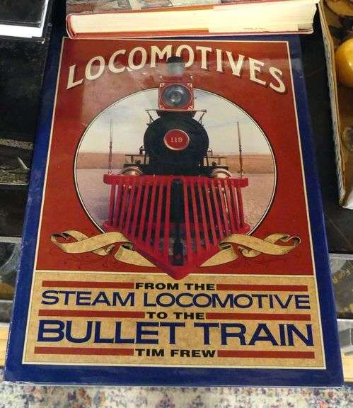 TEN HARDCOVER "TRAIN" BOOKS