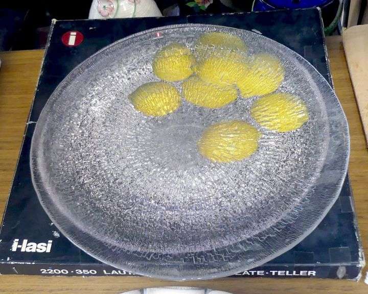 TWO SCANDINAVIAN SERVING TRAYS