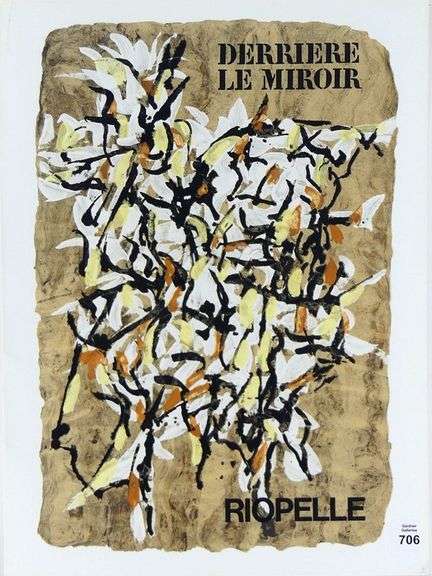 JEAN PAUL RIOPELLE MAGAZINE WITH LITHOGRAPHS