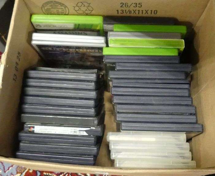 VIDEO GAMES AND DVD'S