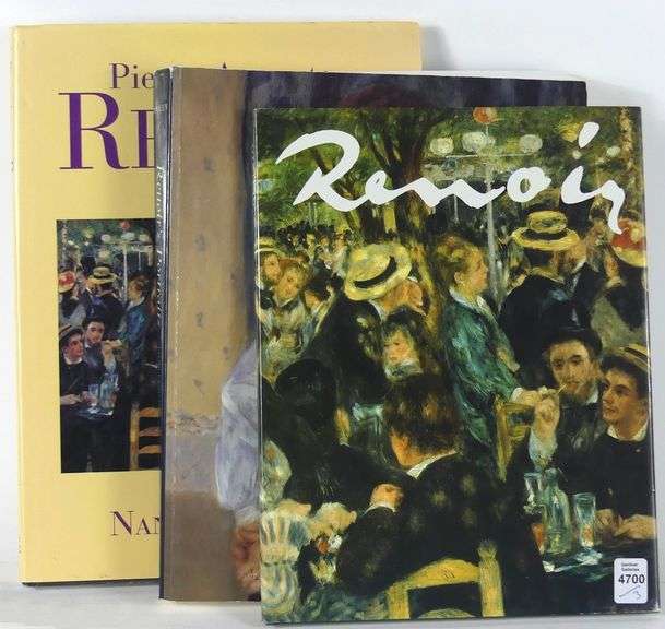 THREE RENOIR ART VOLUMES