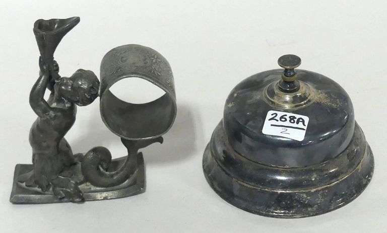 MERBOY NAPKIN RING AND BELL