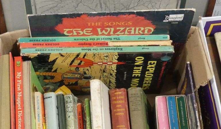 TWO BOX LOTS OF BOOKS