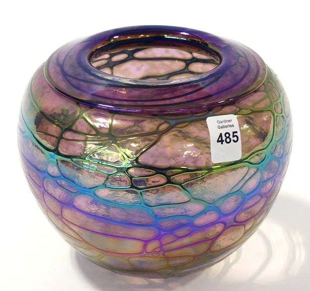 SKOOKUM STUDIO GLASS VASE