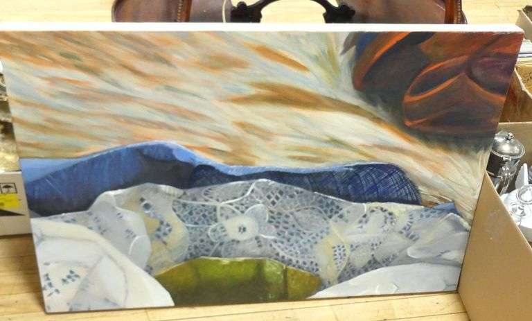 THREE "ABSTRACT" ARTWORKS