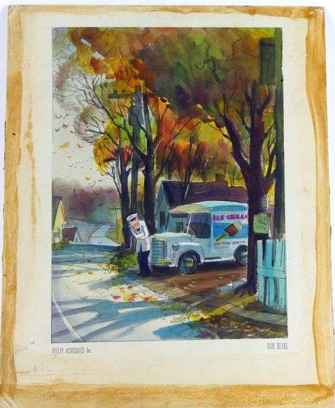 BUD BLAKE ORIGINAL ILLUSTRATION