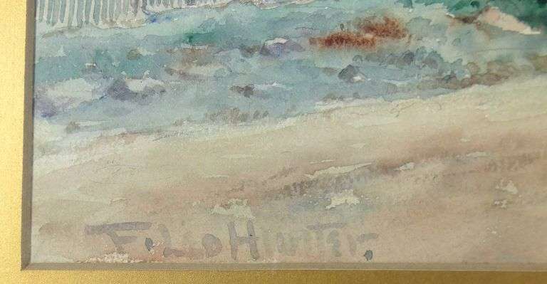 ENGLISH SCHOOL WATERCOLOUR