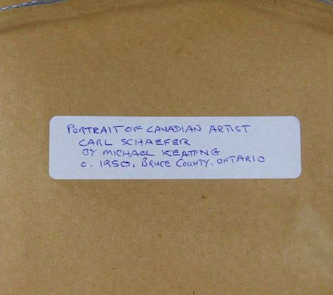 MICHAEL KEATING PORTRAIT OF CARL SCHAEFER