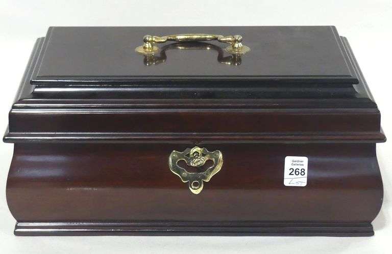 JEWELLERY BOX WITH CONTENTS