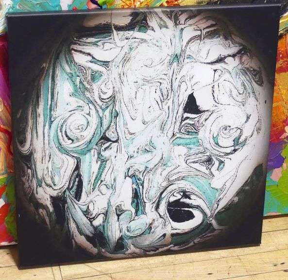 THREE "ABSTRACT" ARTWORKS