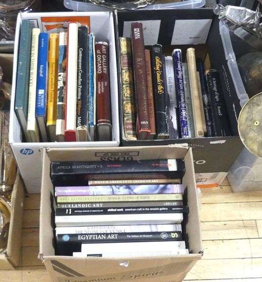 THREE BOX LOTS OF BOOKS