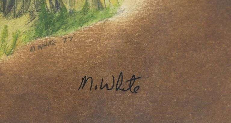 PAIR M. WHITE LITHOGRAPHS