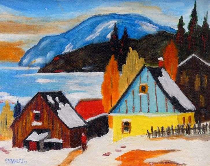 PATRICK HICKMAN OIL PAINTING