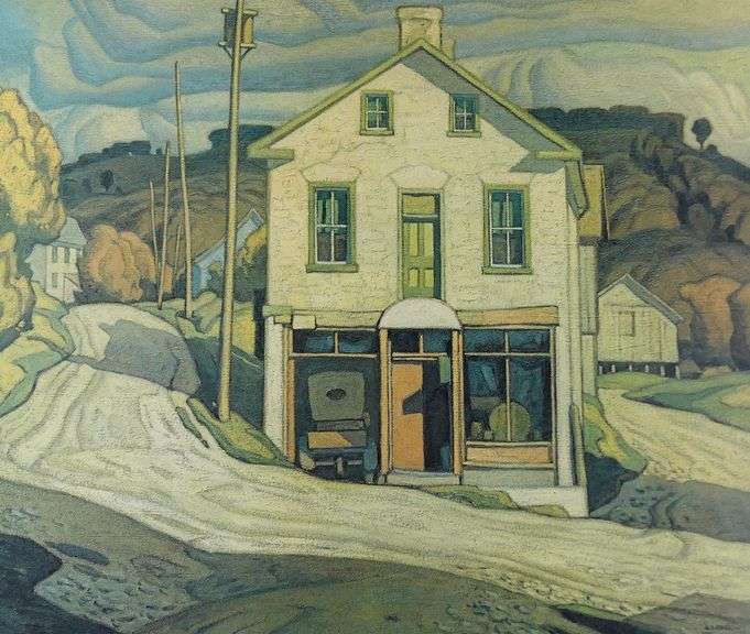 HAND-SIGNED A.J. CASSON PRINT