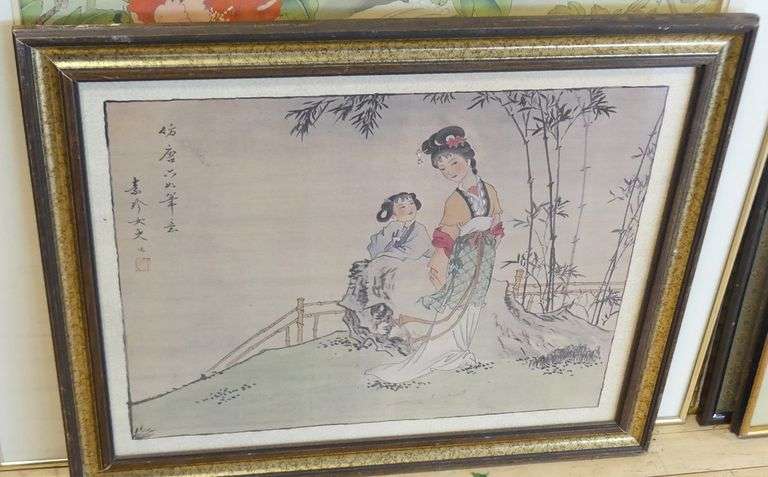 SEVEN FRAMED CHINESE PRINTS