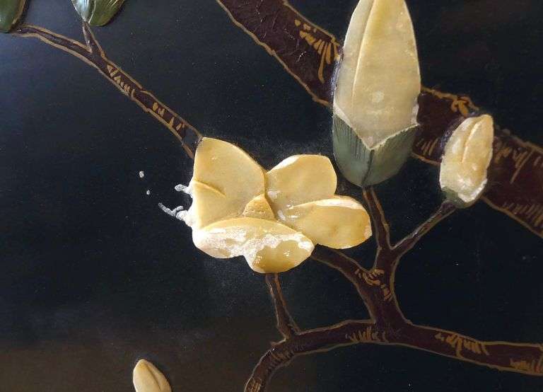 SIX-PANEL ASIAN FLOOR SCREEN