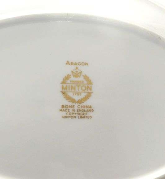 MINTON "ARAGON" SERVING PIECES