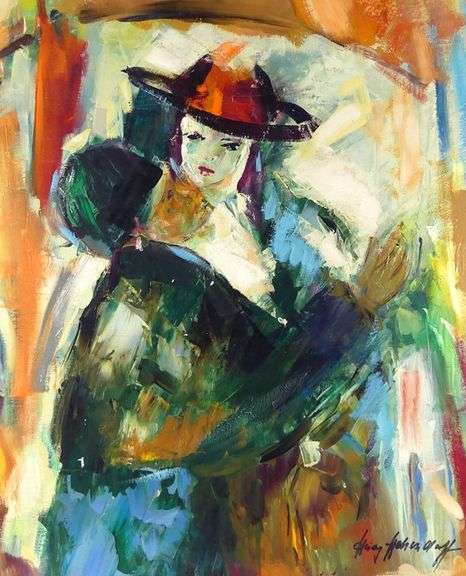 MCM ABSTRACT PORTRAIT