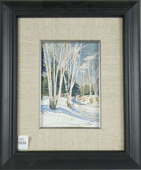 CANADIAN SCHOOL PAINTING