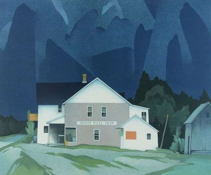 HAND-SIGNED A.J. CASSON PRINT