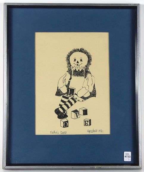 PAIR EVE APOSTOLL PRINTS