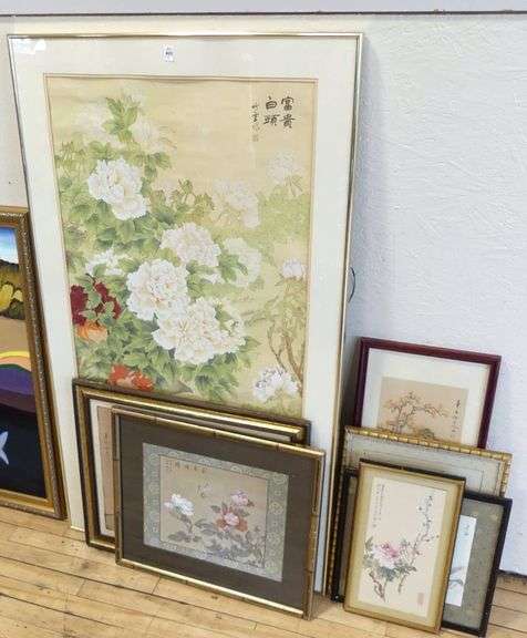 SEVEN FRAMED CHINESE PRINTS