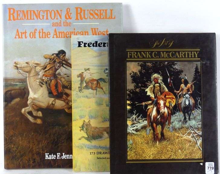 THREE AMERICAN WESTERN ART BOOKS