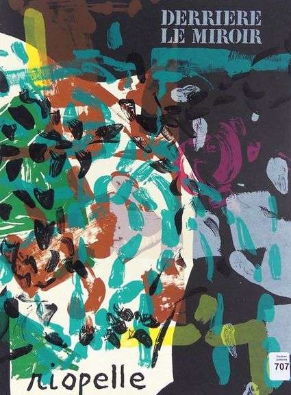 JEAN PAUL RIOPELLE MAGAZINE WITH LITHOGRAPHS