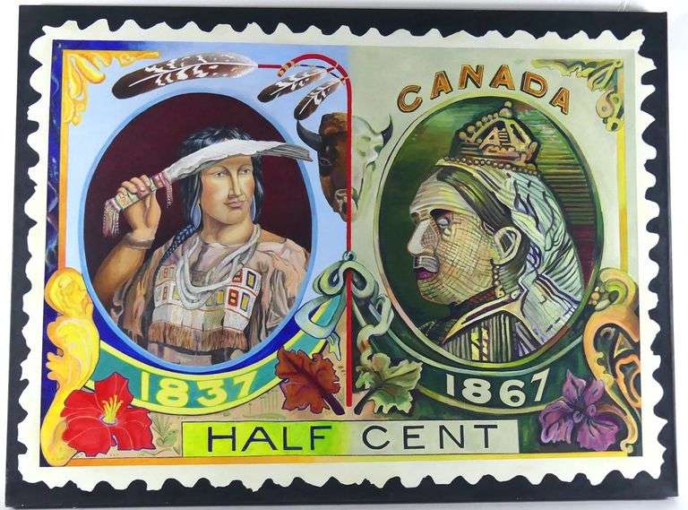 CONTEMPORARY CANADIAN SCHOOL ACRYLIC