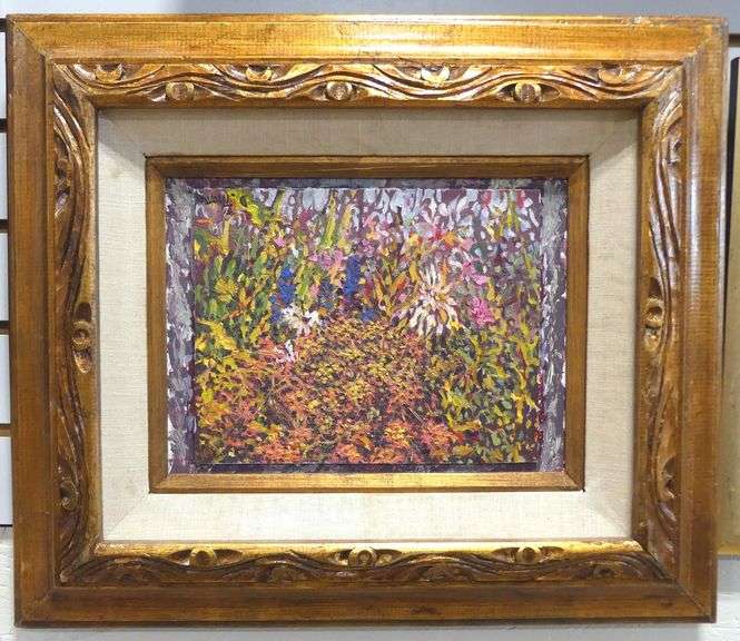 TWO OIL PAINTINGS AND WATERCOLOUR