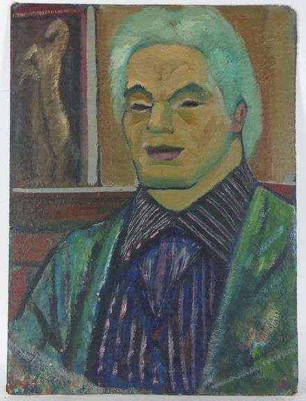 FIVE PORTRAIT PAINTINGS BY HENRY HOENIGAN