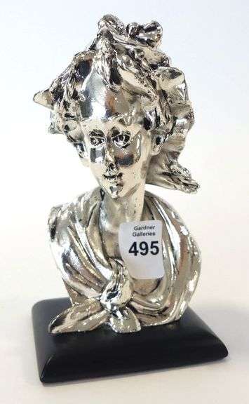 ITALIAN SILVER BUST
