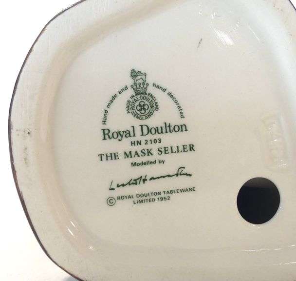 ROYAL DOULTON "THE MASK SELLER" FIGURINE