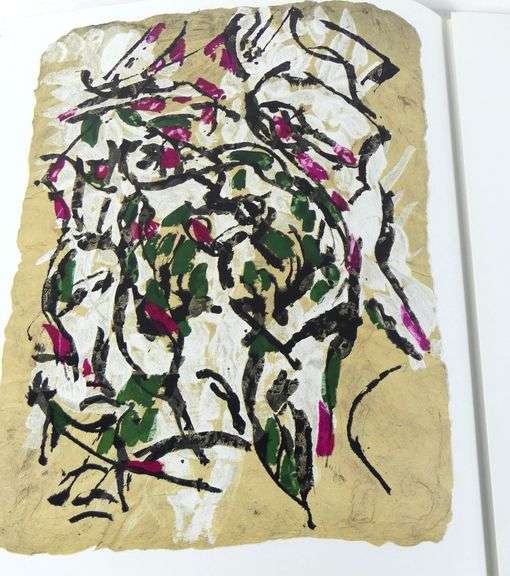 JEAN PAUL RIOPELLE MAGAZINE WITH LITHOGRAPHS