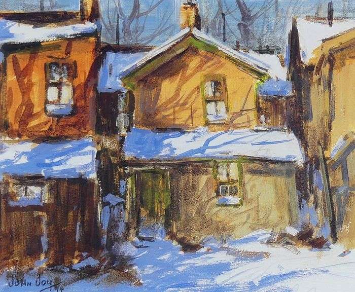 PAIR JOHN JOY PRINTS