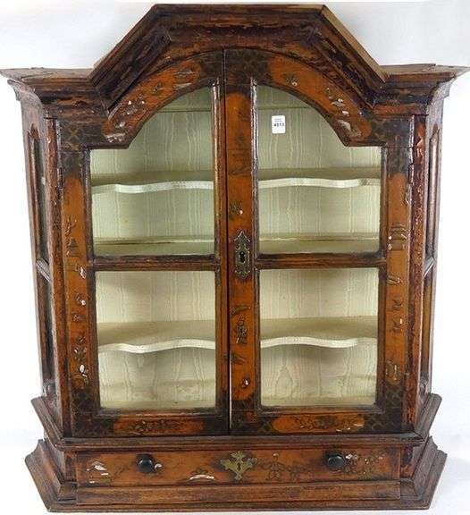 EARLY DUTCH WALL CABINET