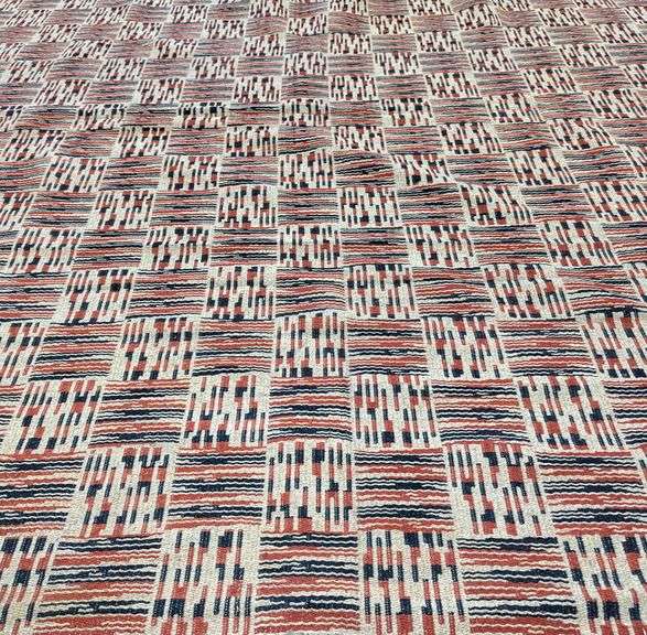 VINTAGE HANDWOVEN COVERLET