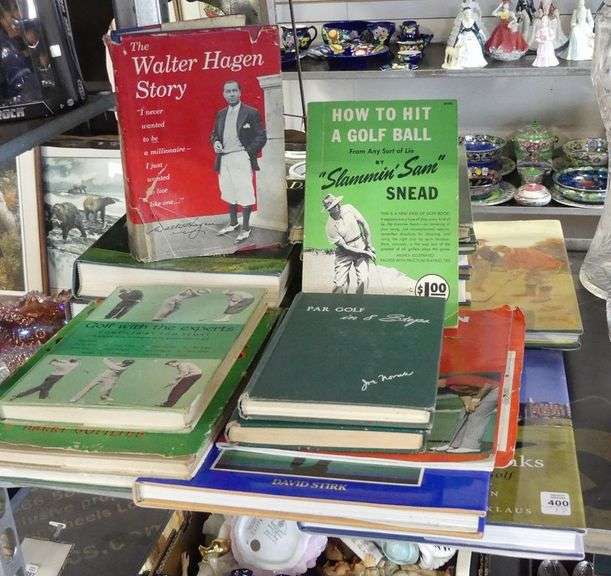COLLECTION OF "GOLF" BOOKS