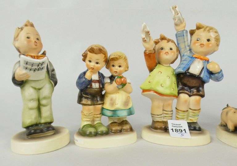 5 HUMMEL FIGURINES