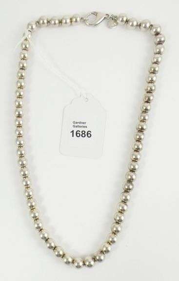 HEAVY SILVER NECK CHAIN BY TIFFANY