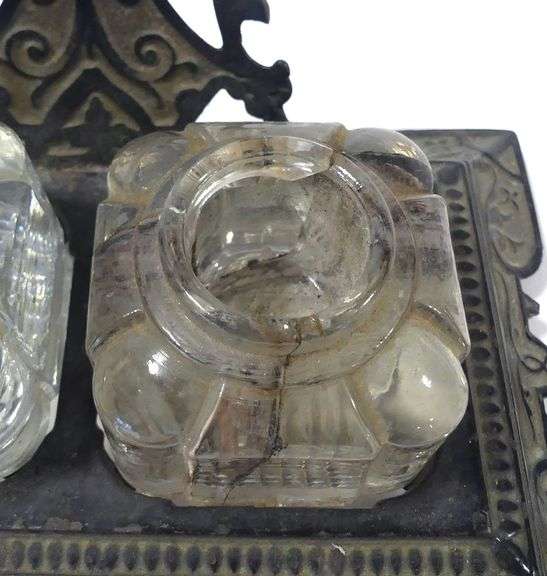 STANDISH, LETTER SPIKE AND CANDLESTICK