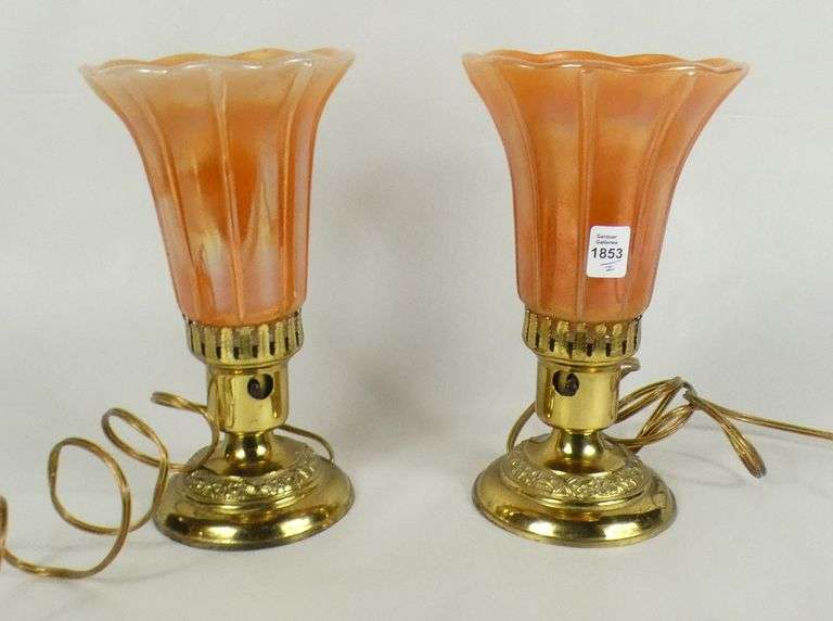 PAIR VINTAGE LAMPS