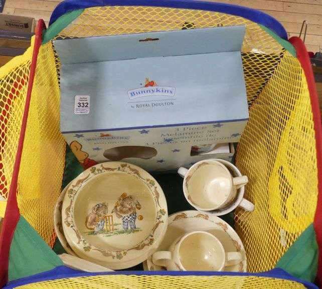 BUNNYKINS DISHES, ETC.