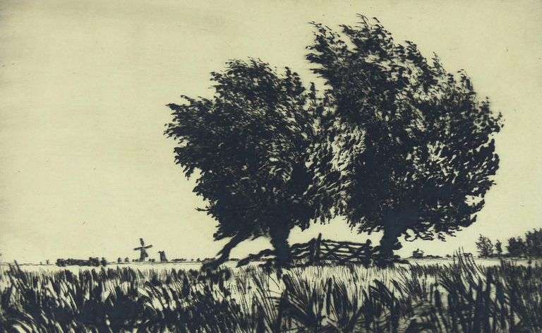 THREE ETCHINGS